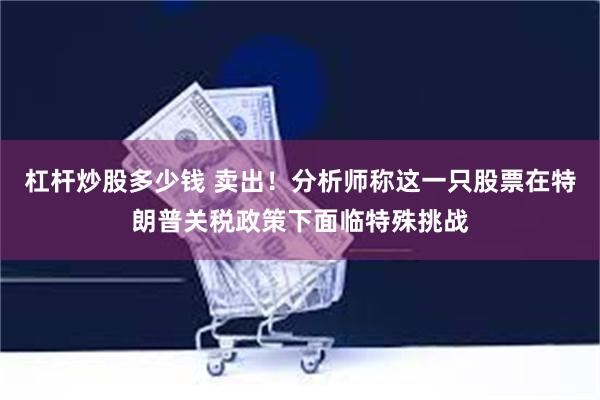 杠杆炒股多少钱 卖出！分析师称这一只股票在特朗普关税政策下面临特殊挑战